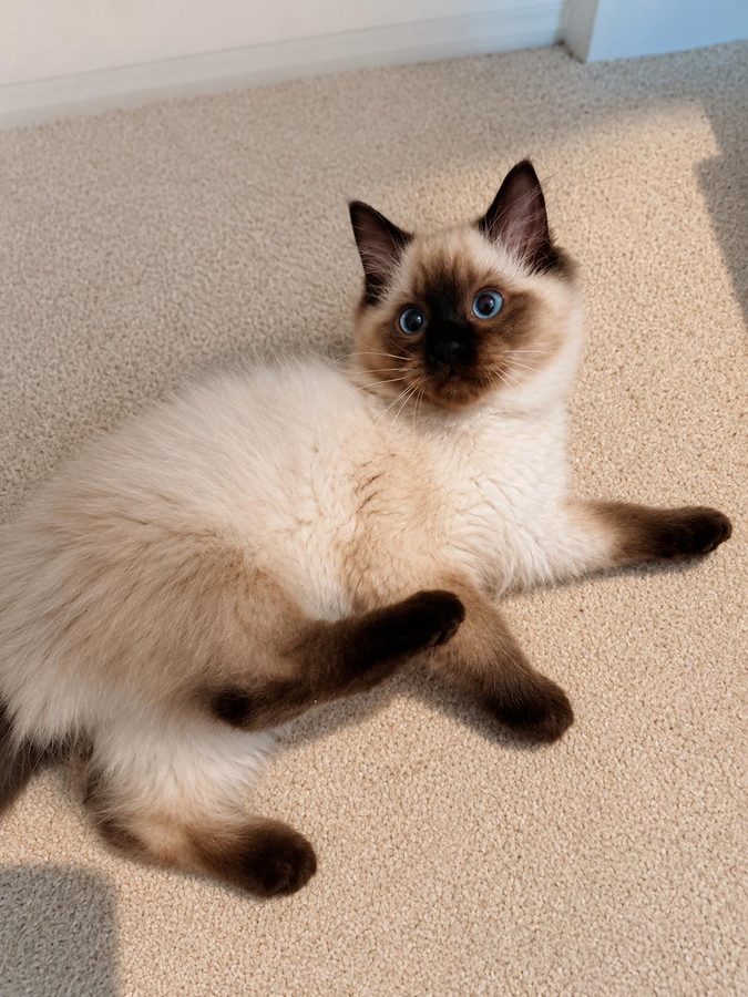 Dotty, rising girl at Pretty Ragdolls