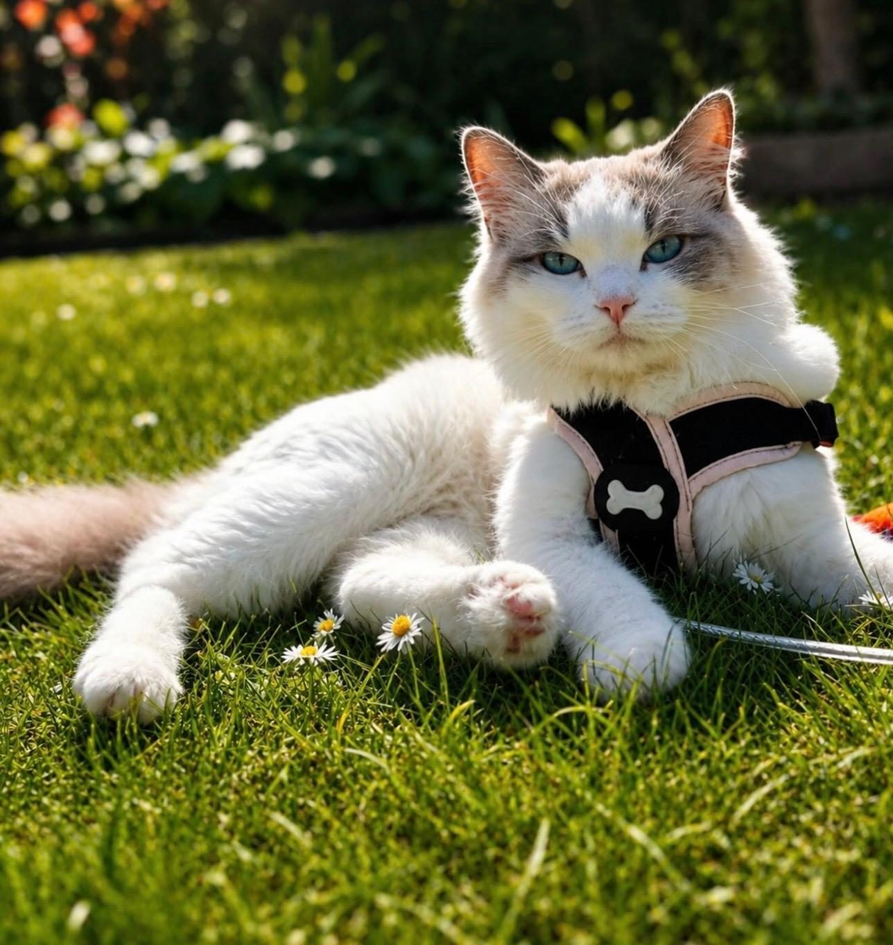 Mum, our blue bicolour Ragdoll